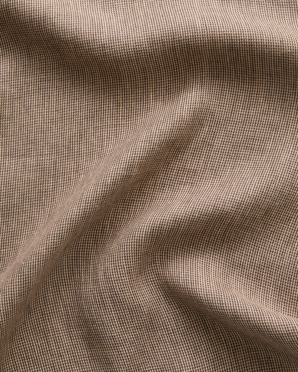Irish Linen Houndstooth