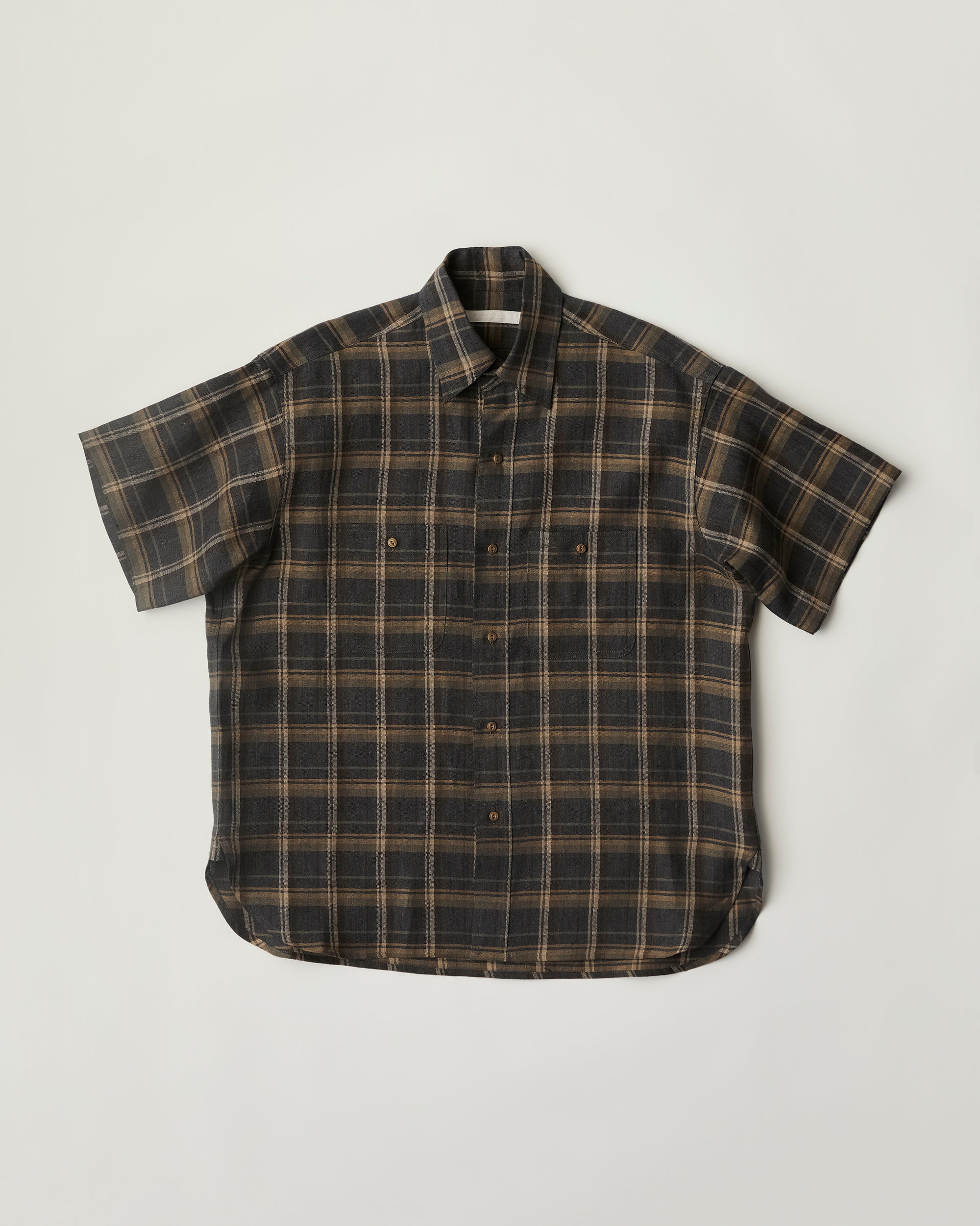 Samuel Snider - Unisex Summer Shirt Irish Linen Plaid | Samuel