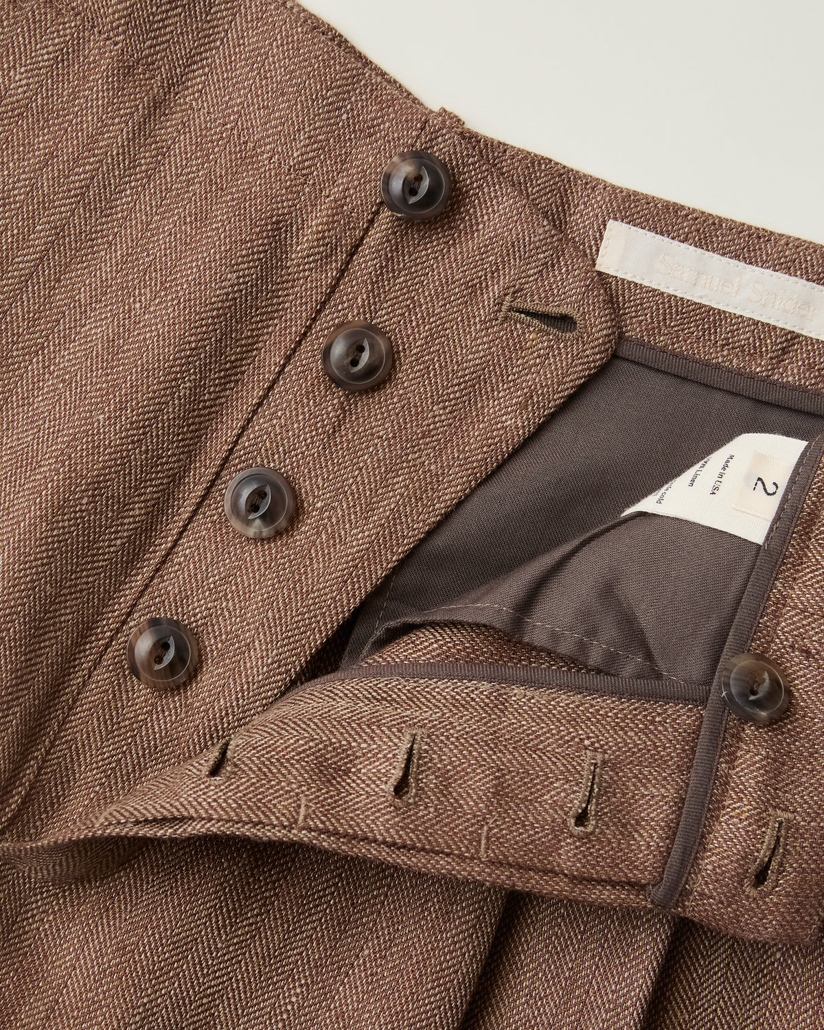 Pleated Trousers