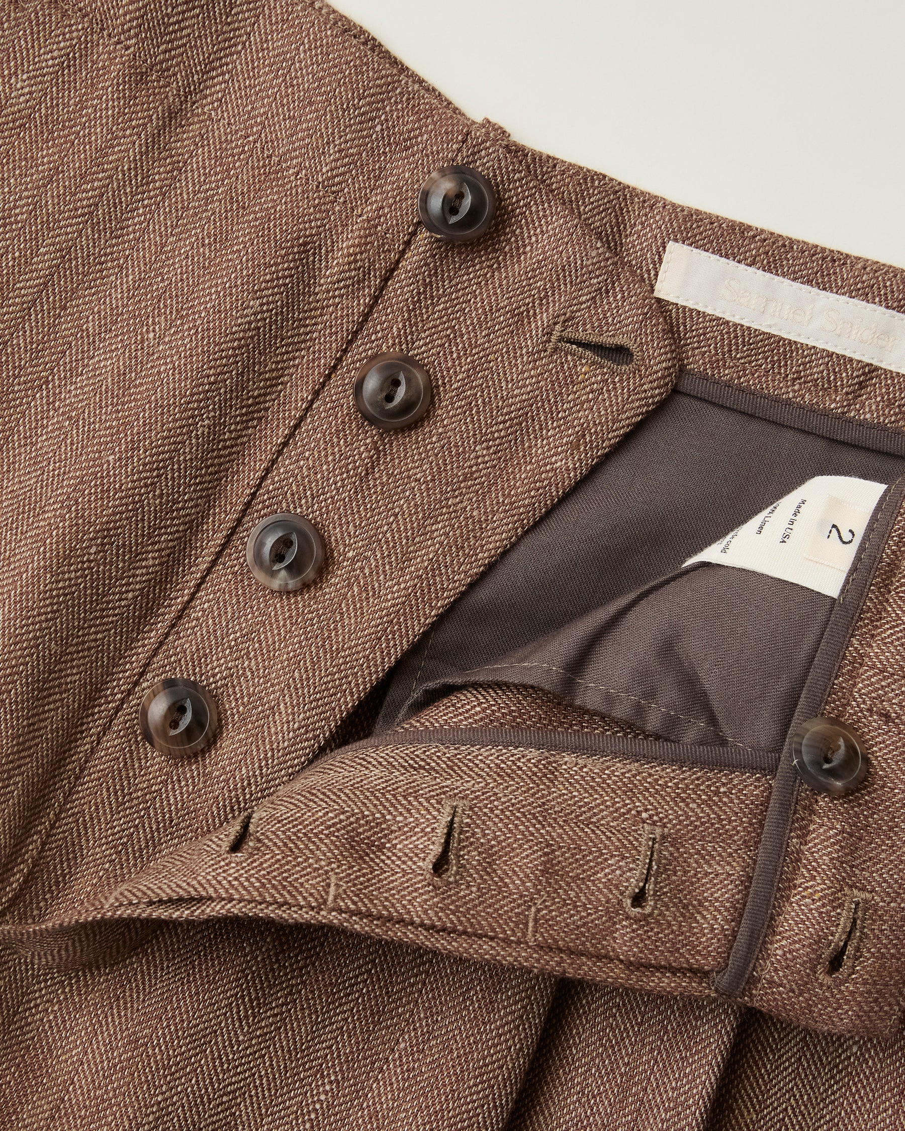 Pleated Trousers