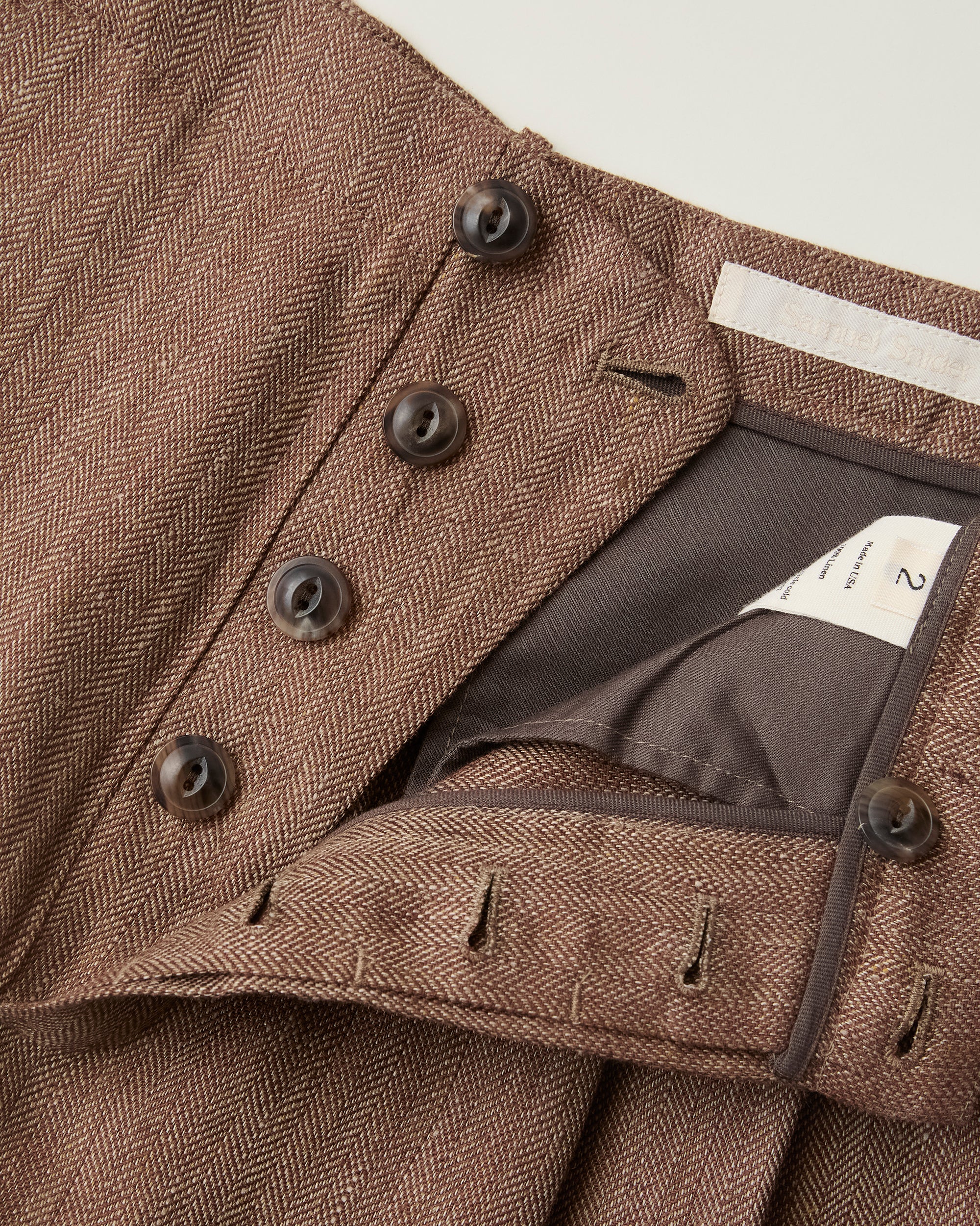 Pleated Trousers