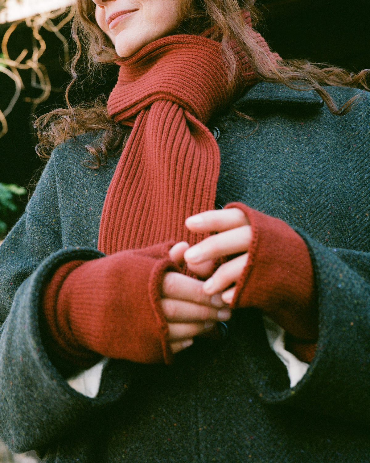 Rib Knit Scarf